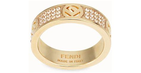 fendi women's rings|fendi 18k gold ring.